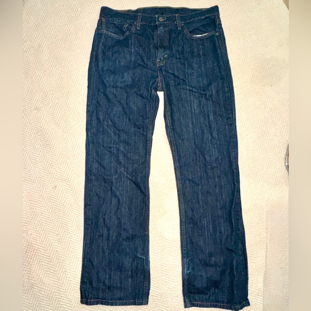 Levi’s 527 Slim Bootcut Jeans 36x32 Dark Wash Vintage Y2K